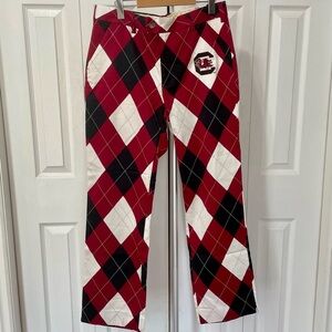 Loudmouth Harlequin Argyle Golf Pants Size 34X34